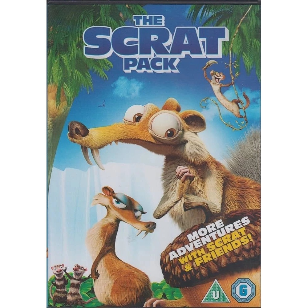 The Scrat Pack DVD Ice Age Animated Shorts Scrat & Friends Adventures